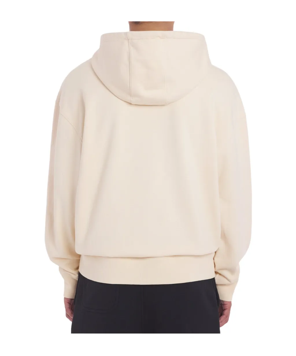Fox Head Patch Drawstring Hoodie