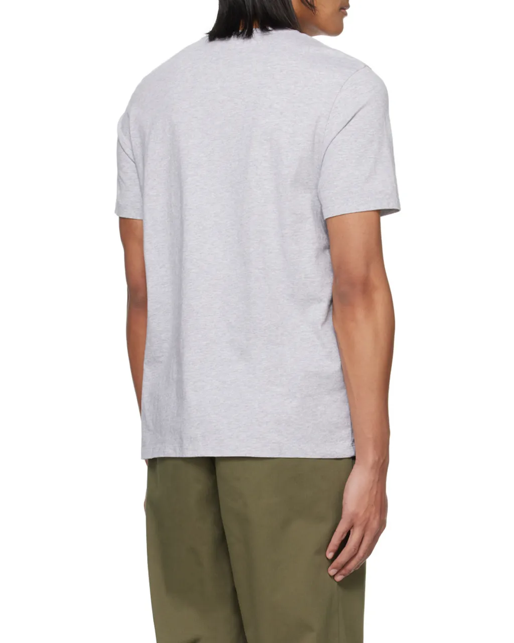 Chillax Fox Patch Crewneck T-Shirt