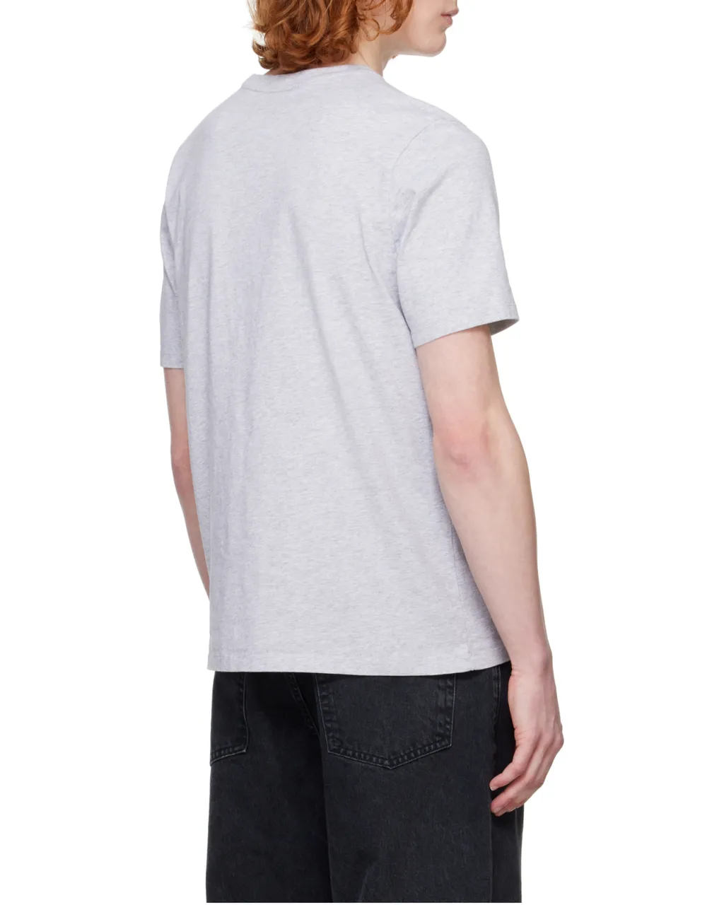 Chillax Fox Patch Crewneck T-Shirt