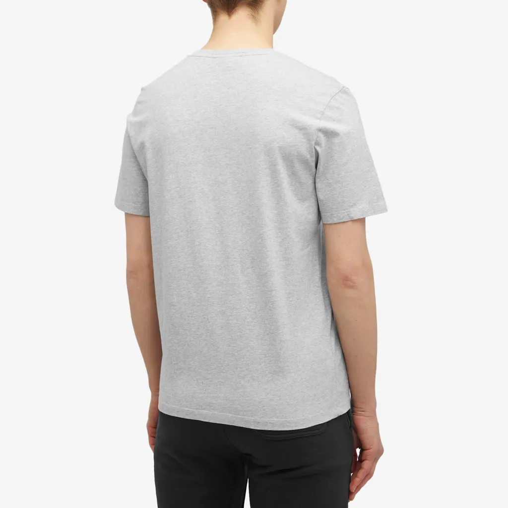 Chillax Fox Patch Crewneck T-Shirt