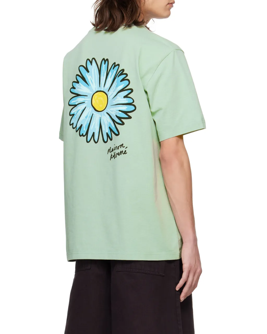 Floral-Printed Crewneck T-Shirt
