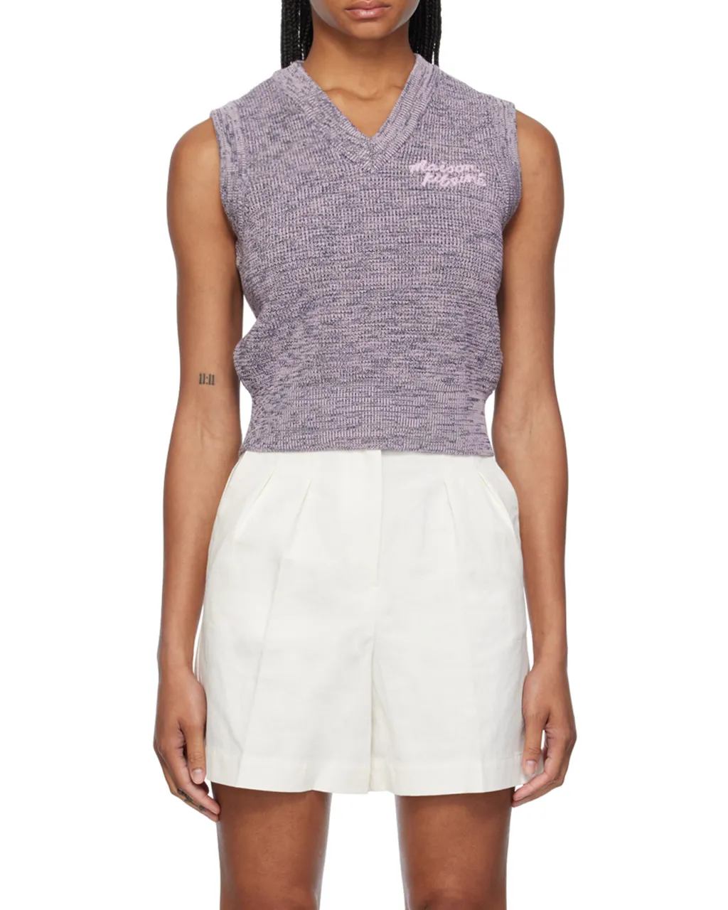 V-Neck Rib Vest