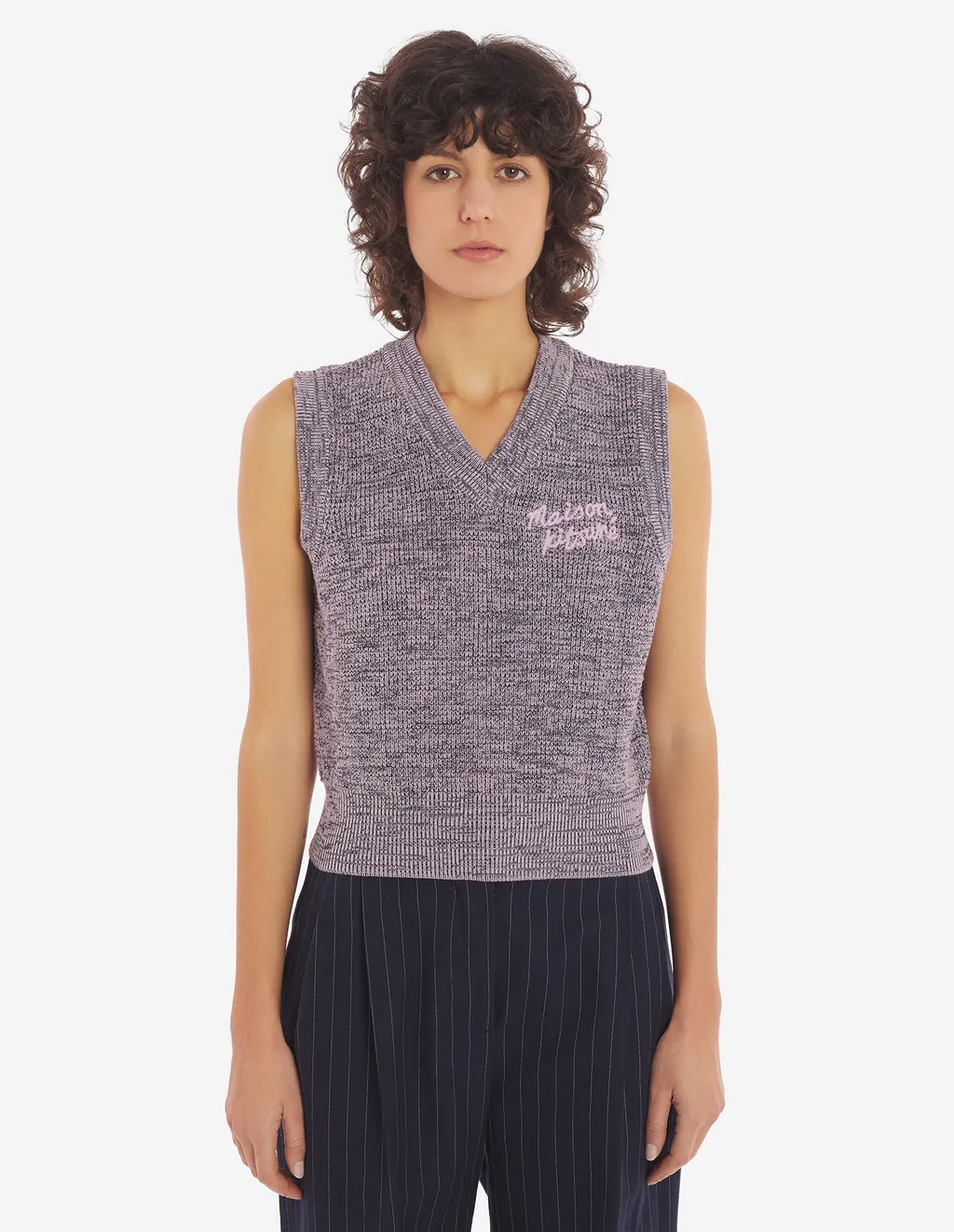V-Neck Rib Vest