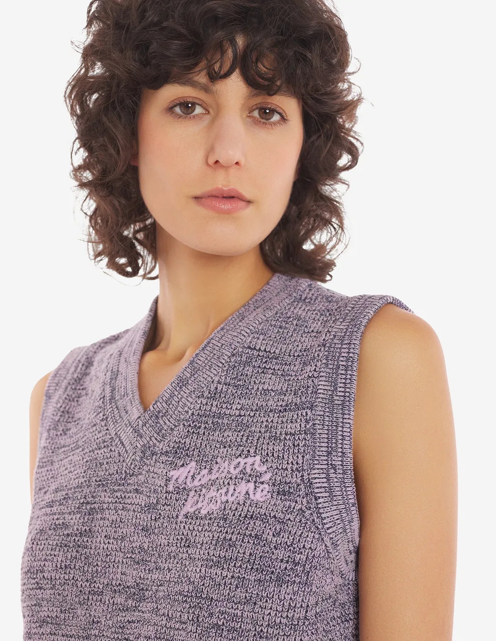 V-Neck Rib Vest