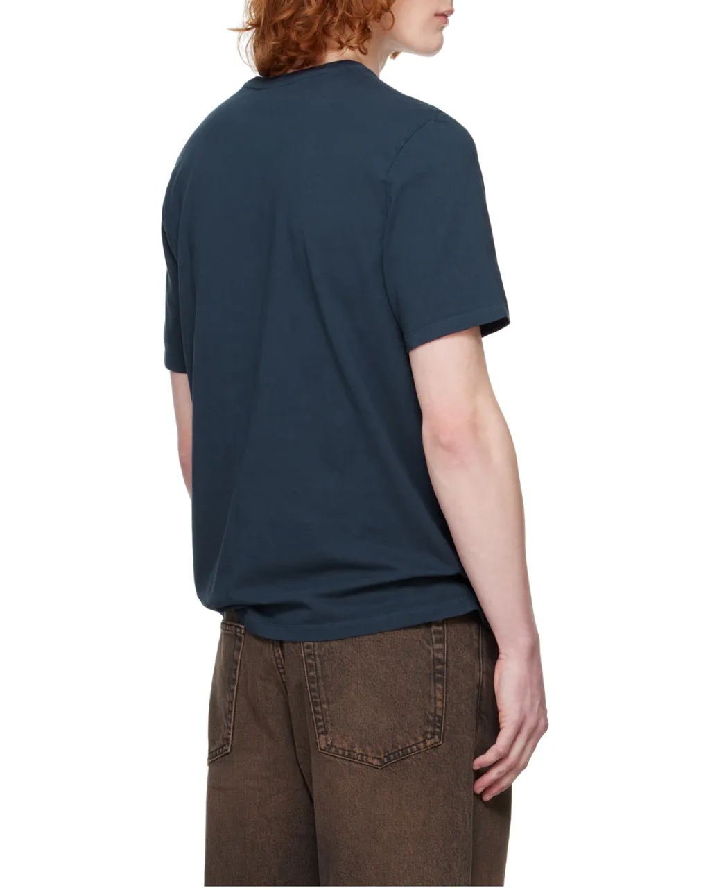 Chillax Fox Patch Crewneck T-Shirt