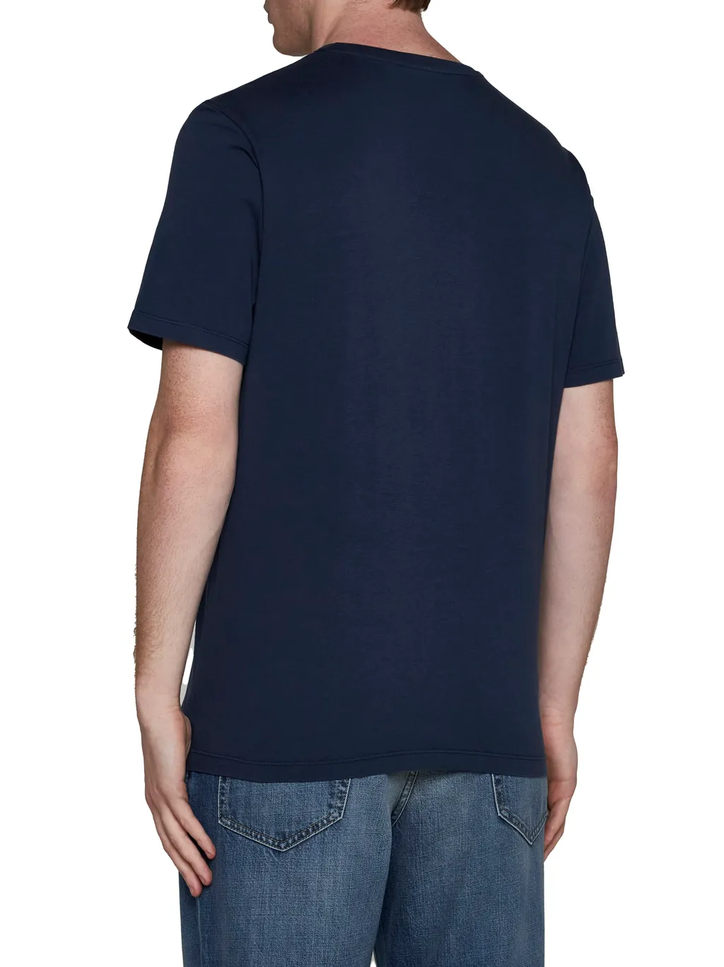 Chillax Fox Patch Crewneck T-Shirt