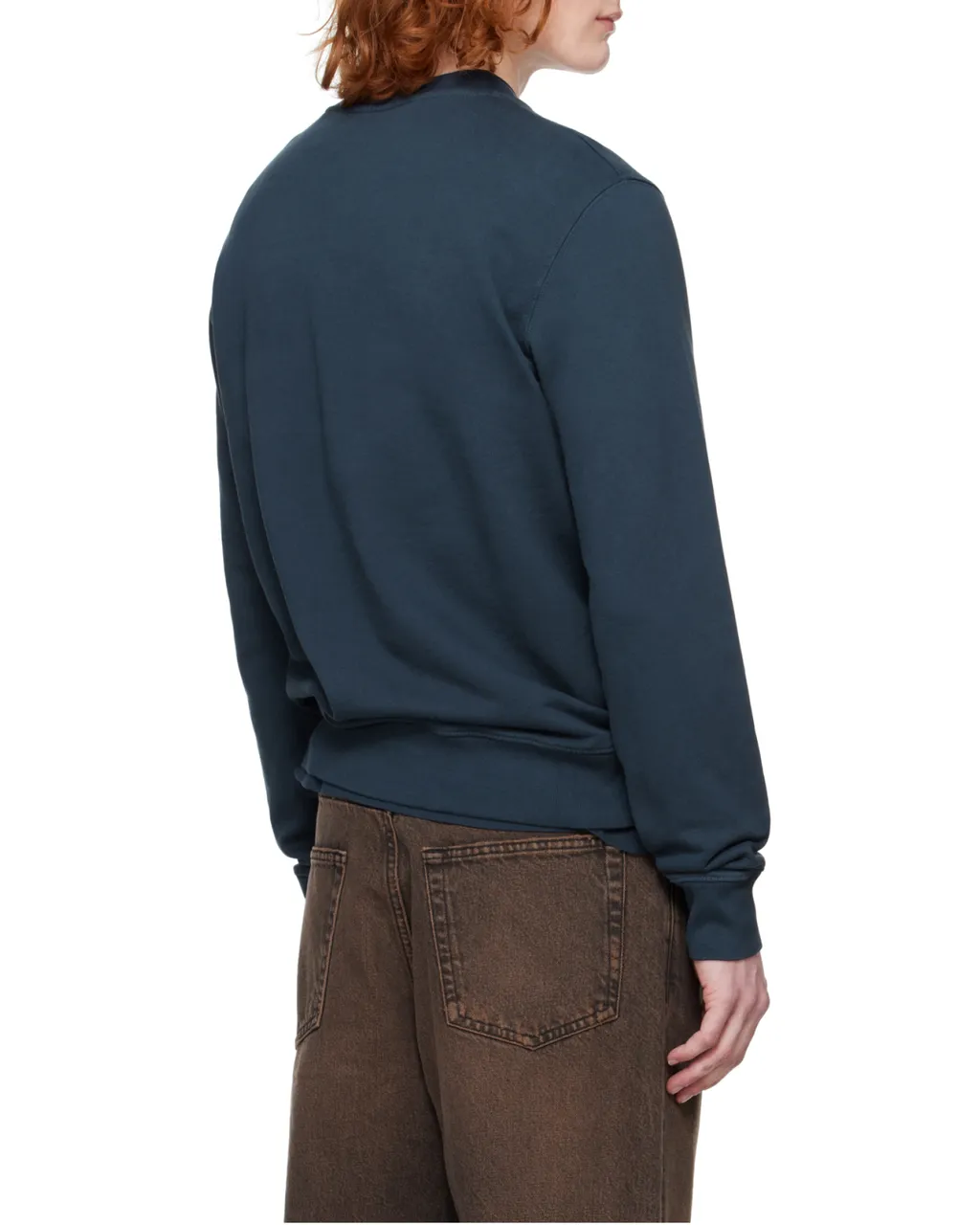 Chillax Fox Patch Crewneck Sweatshirt