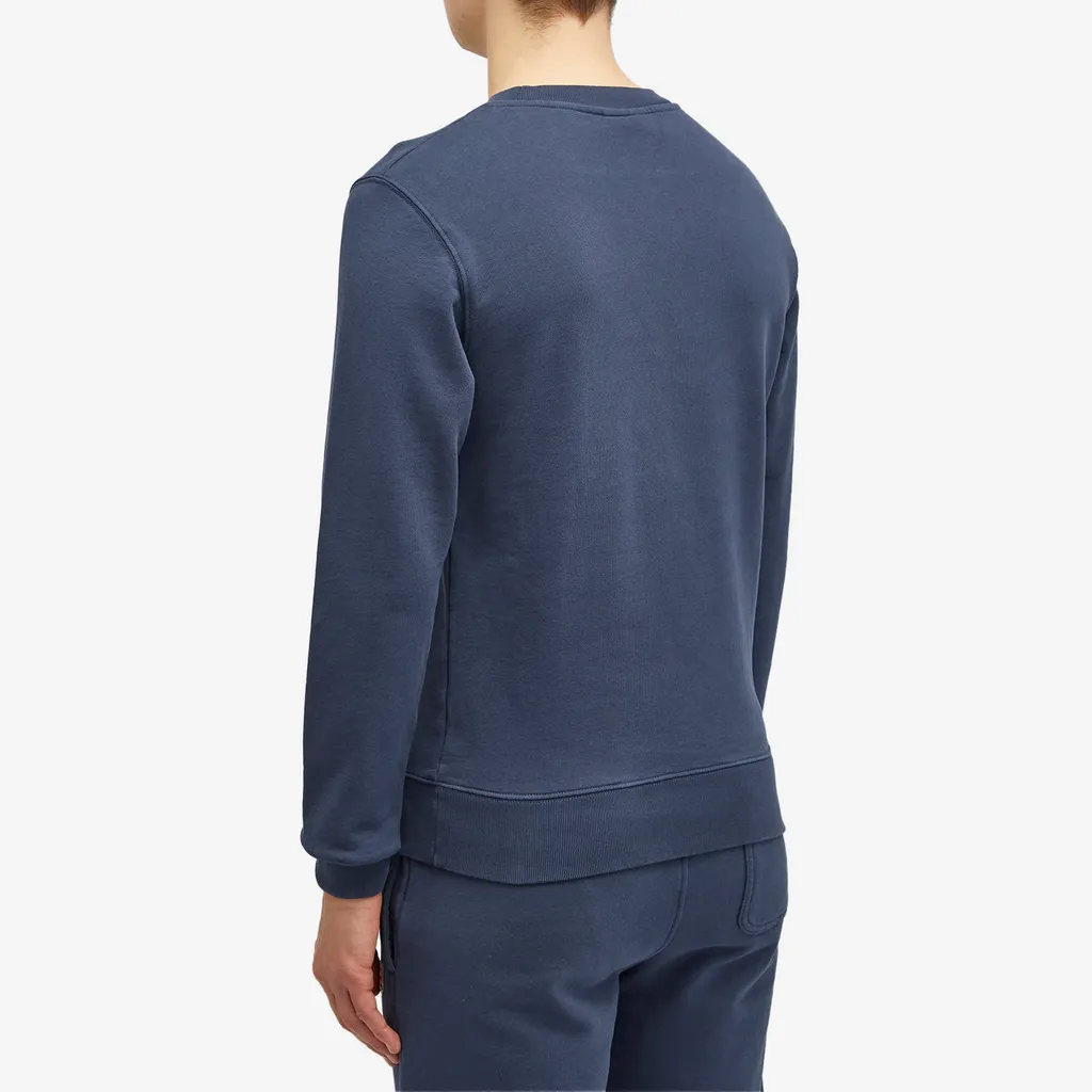 Chillax Fox Patch Crewneck Sweatshirt