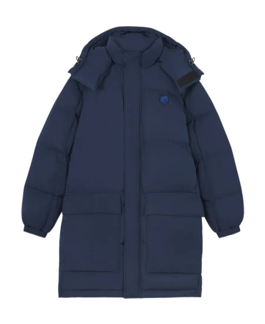 Fox-Appliqué Padded Coat