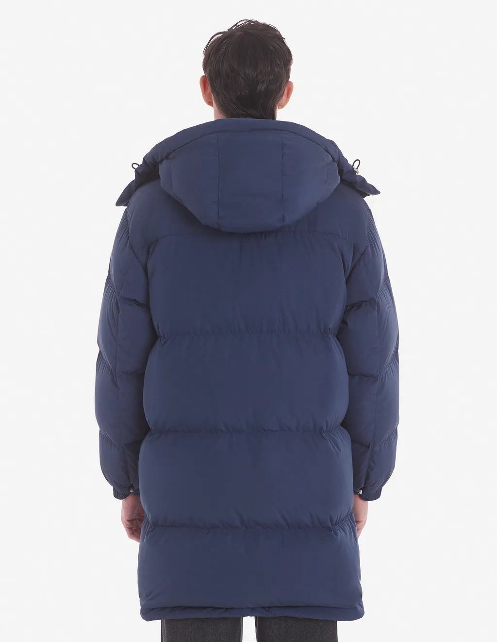 Fox-Appliqué Padded Coat