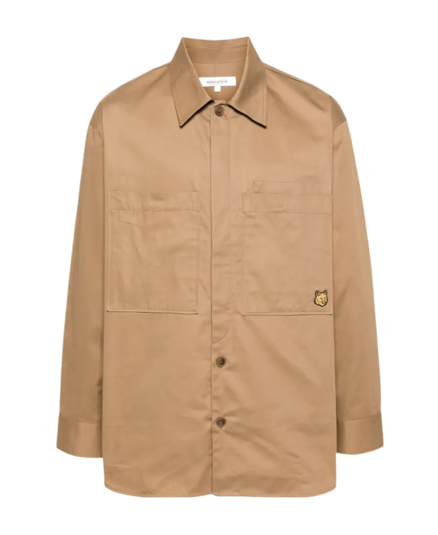 Fox Head Gabardine Overshirt