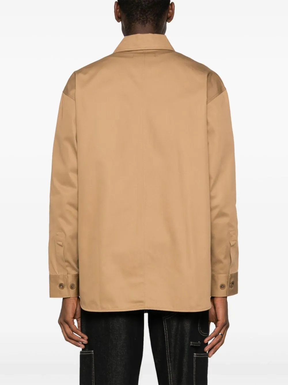 Fox Head Gabardine Overshirt