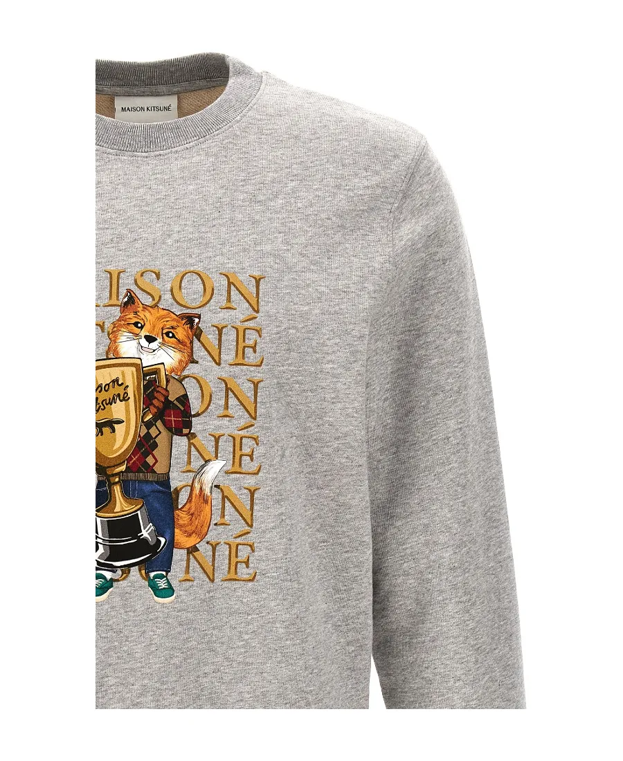 Fox Champion Printed Crewneck Sweatshirt
