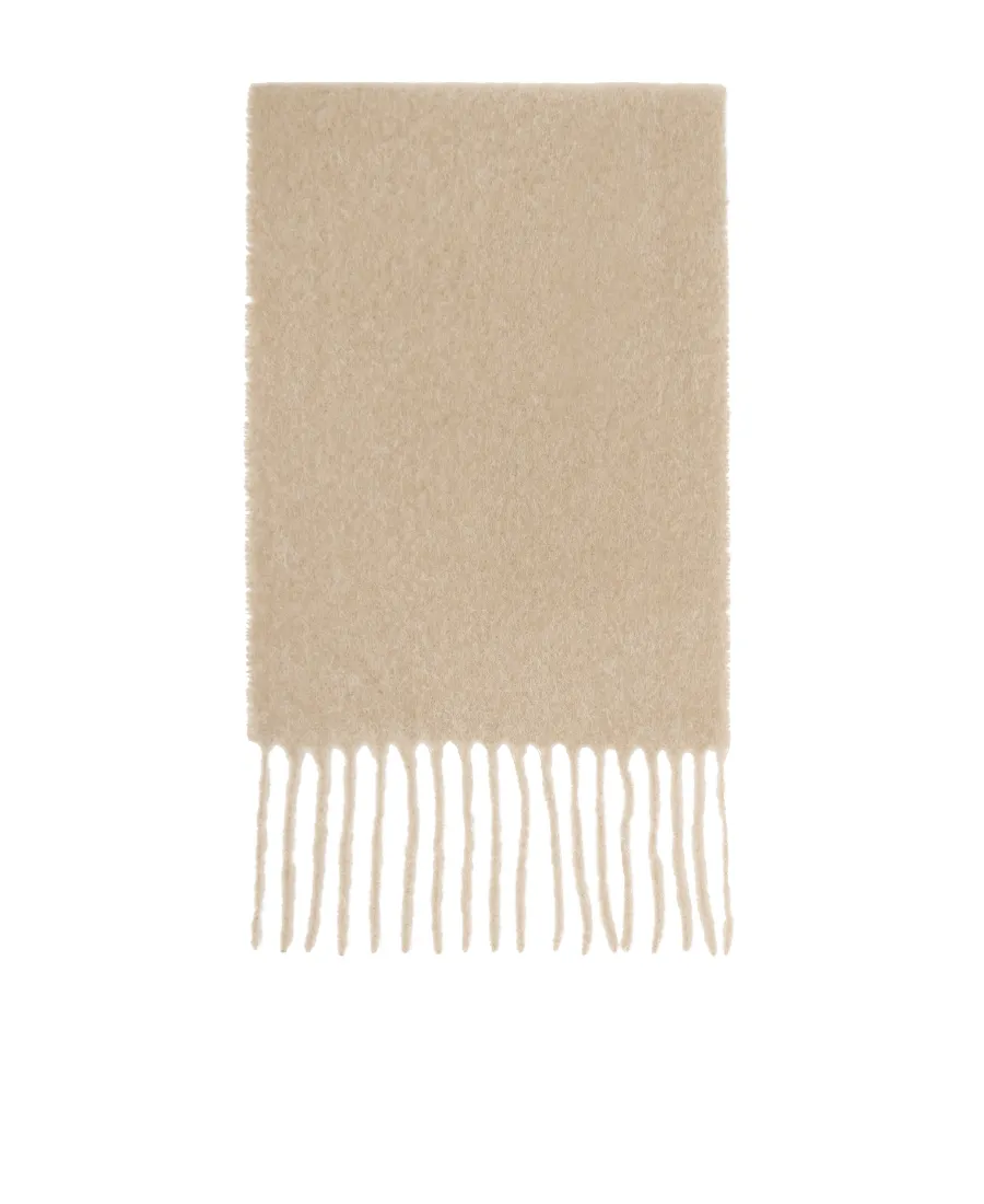 Logo Tassel Scarf