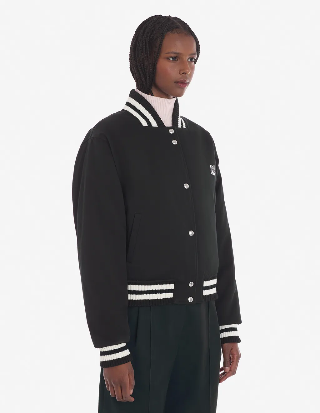 Fox Head Patch Bomber Jacket