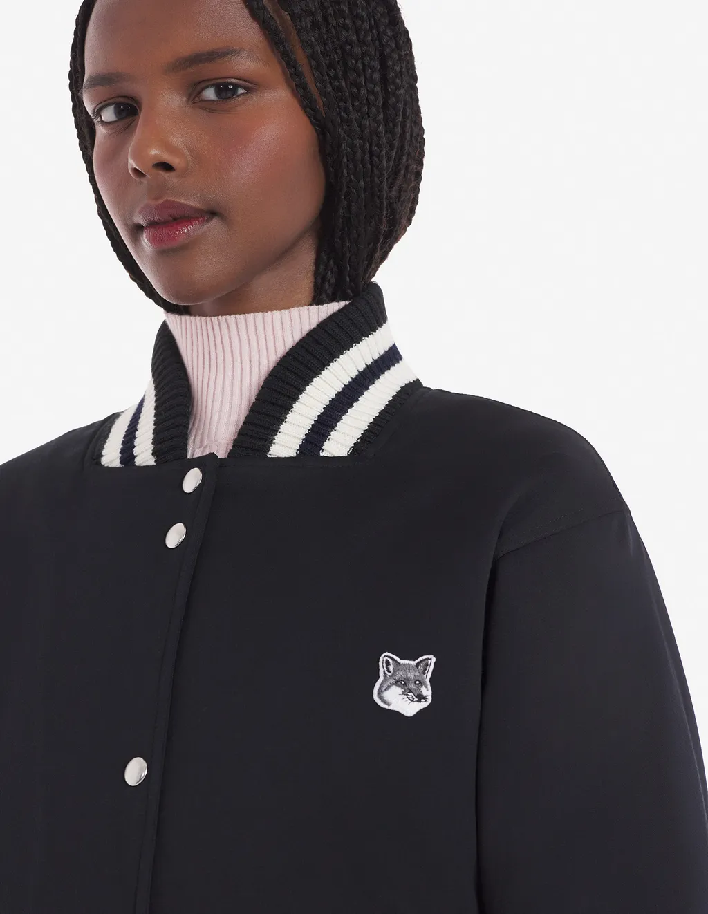 Fox Head Patch Bomber Jacket