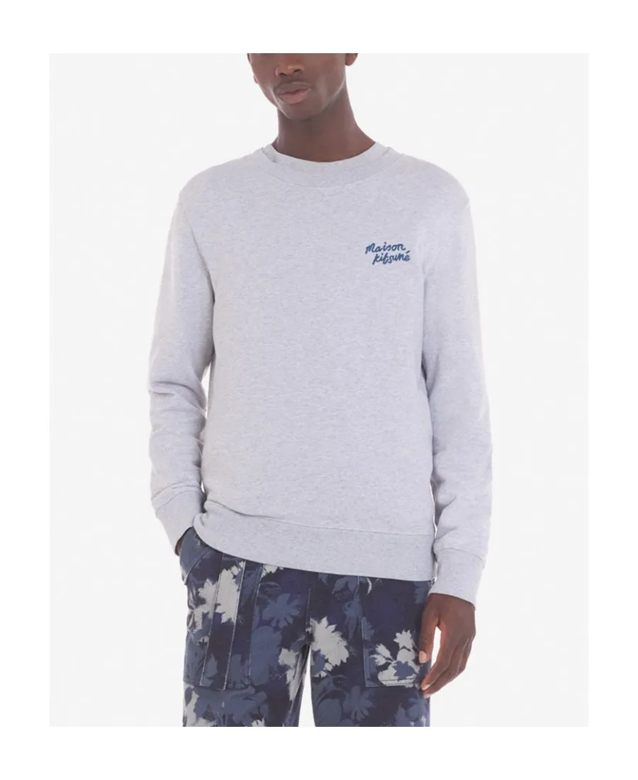 Logo-Embroidered Crewneck Sweatshirt