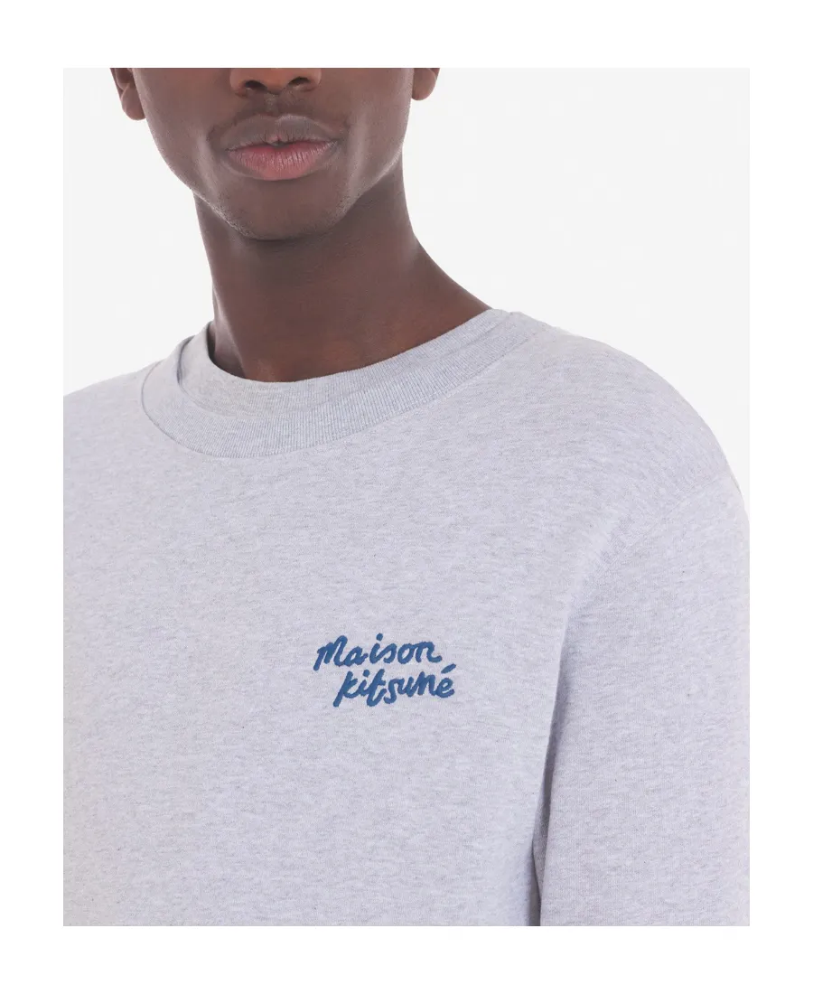 Logo-Embroidered Crewneck Sweatshirt