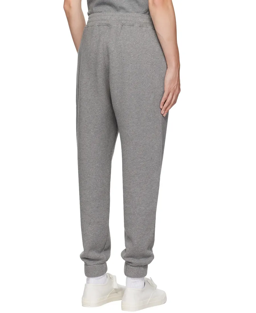 Elasticated-Waistband Logo Patch Track Pants