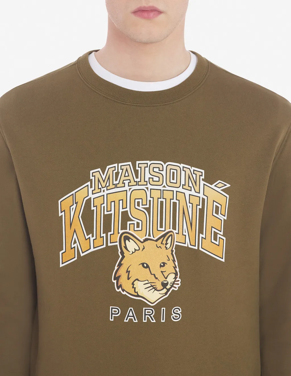 Logo Printed Crewneck Sweatshirt