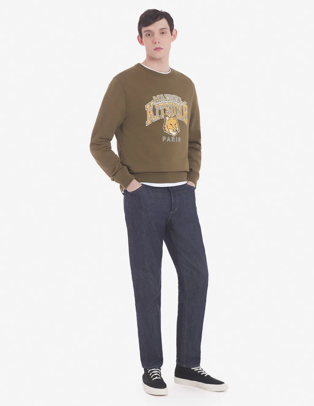 Logo Printed Crewneck Sweatshirt
