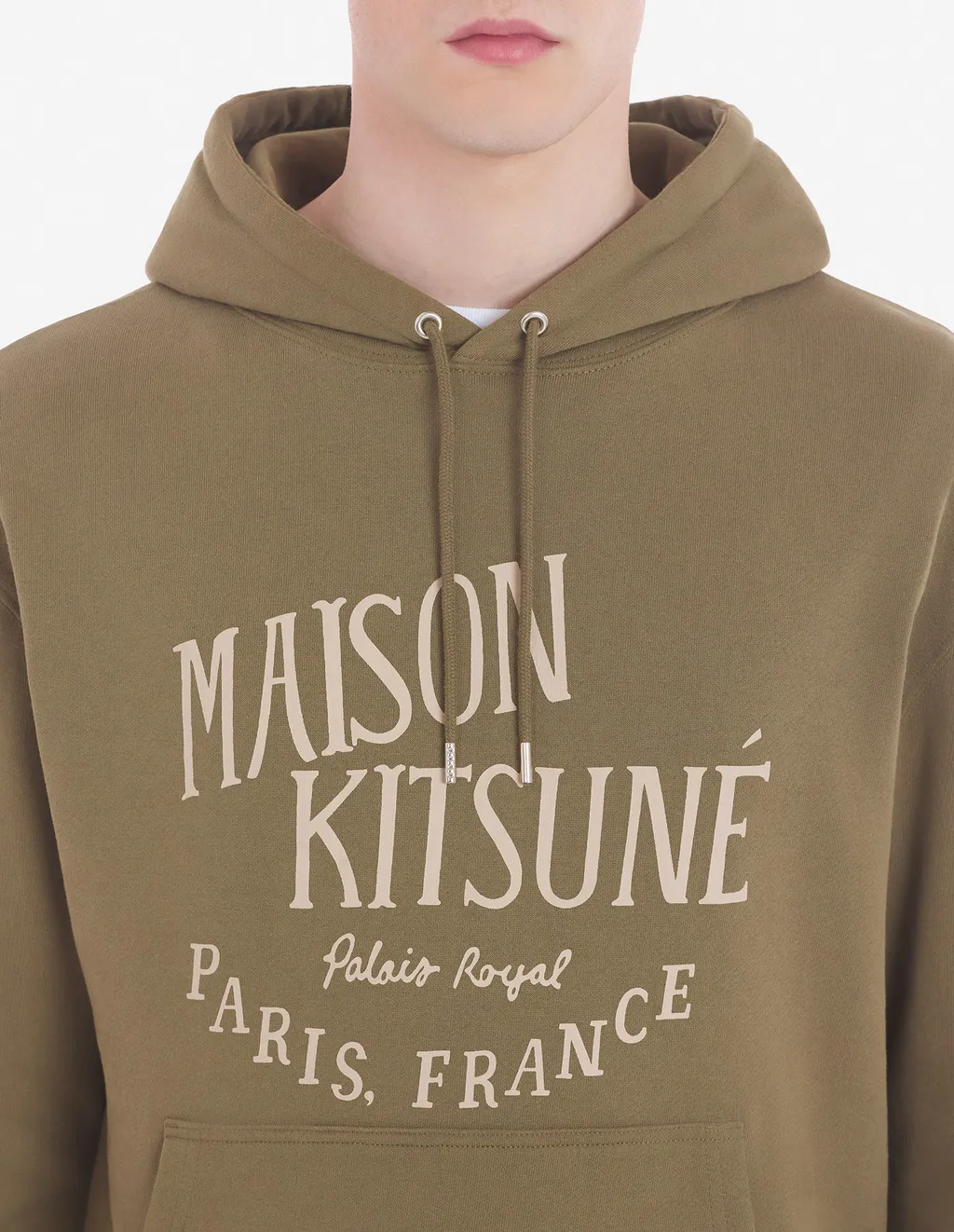 Logo Printed Drawstring Hoodie