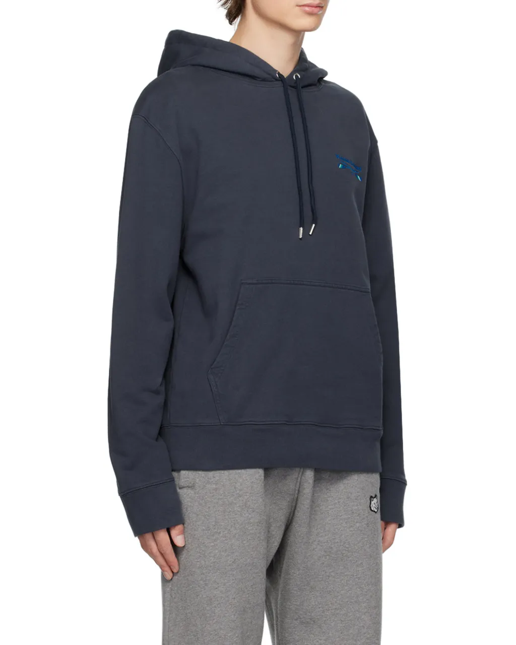 Oars Logo-Embroidered Drawstring Hoodie