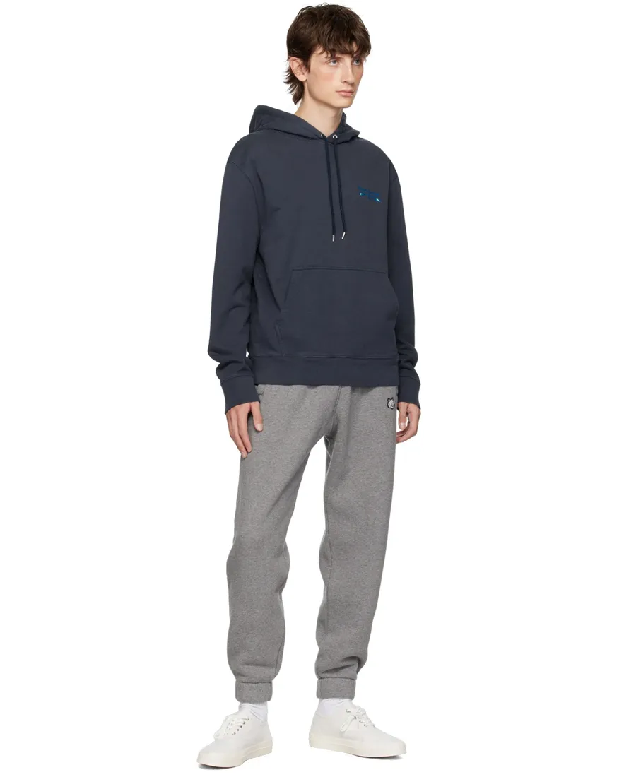 Oars Logo-Embroidered Drawstring Hoodie