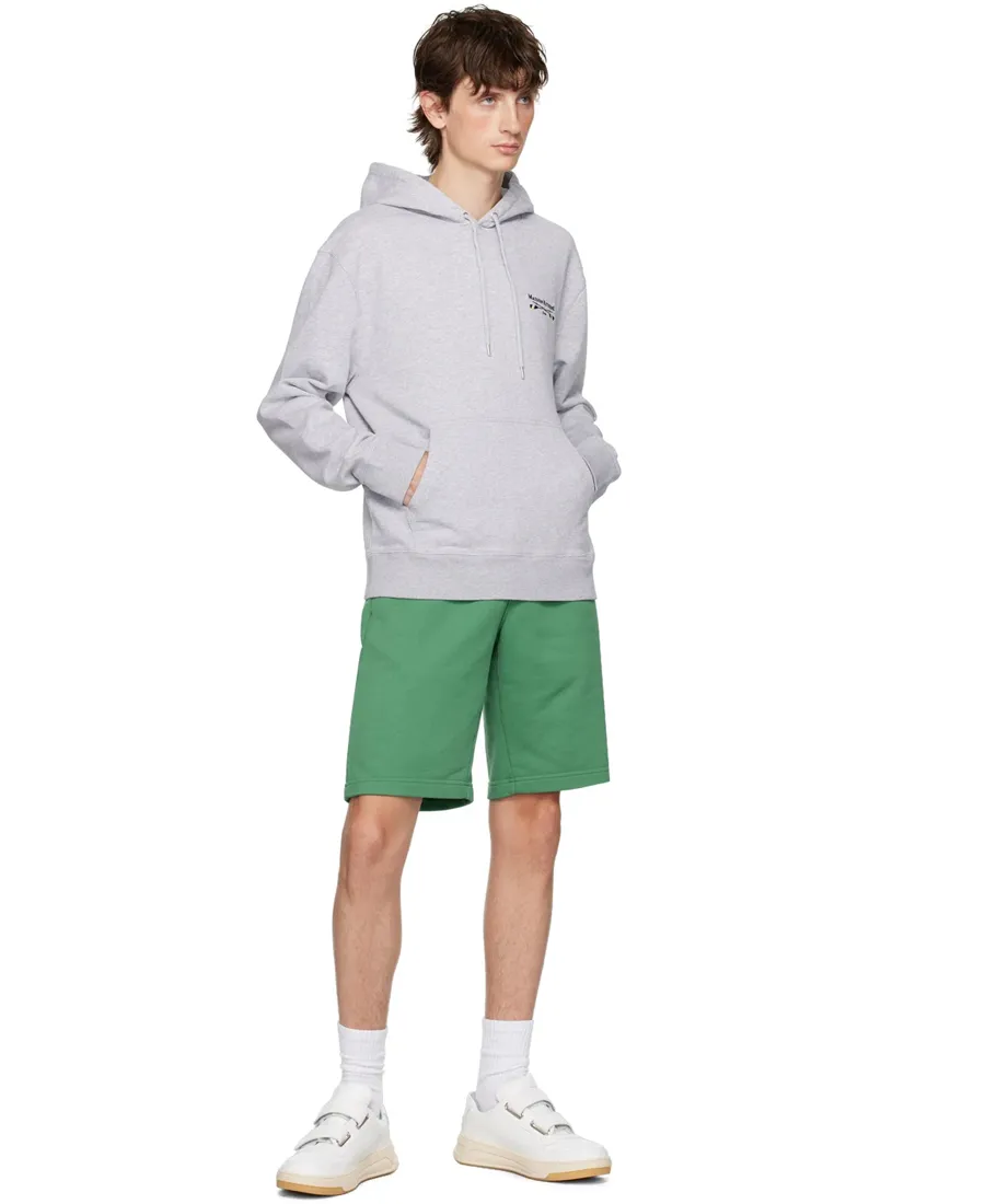 Oars Logo-Embroidered Cotton Hoodie
