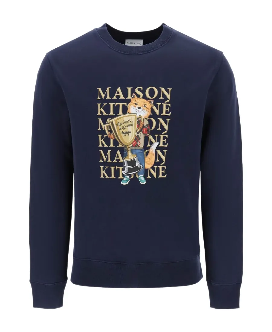 Fox Champion Printed Crewneck Sweatshirt