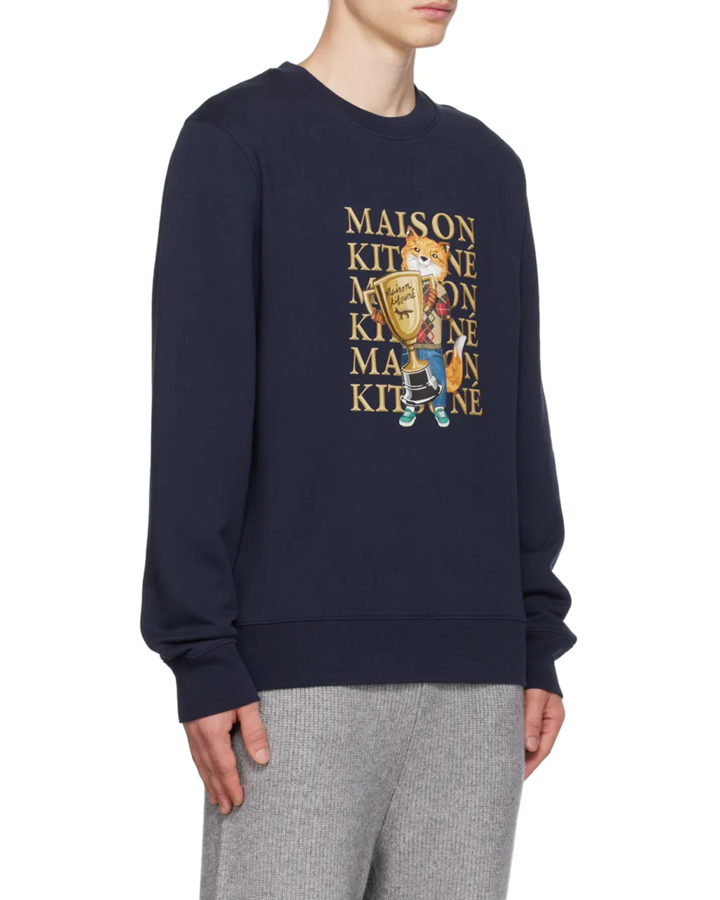 Fox Champion Printed Crewneck Sweatshirt