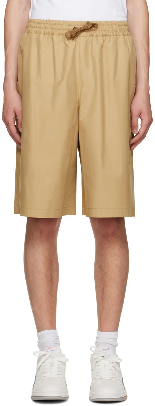 Wide-Leg Drawstring-Waist Shorts