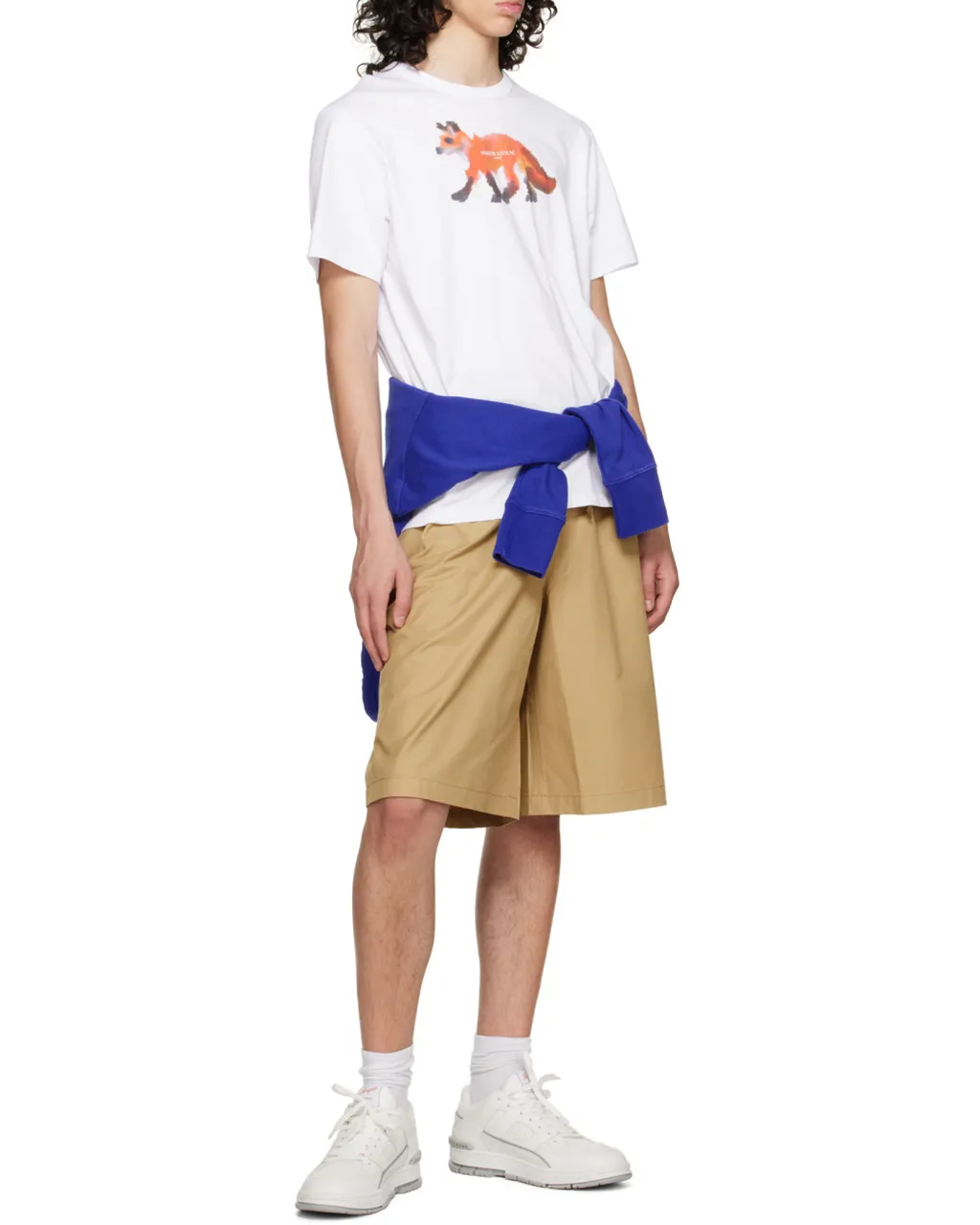 Wide-Leg Drawstring-Waist Shorts