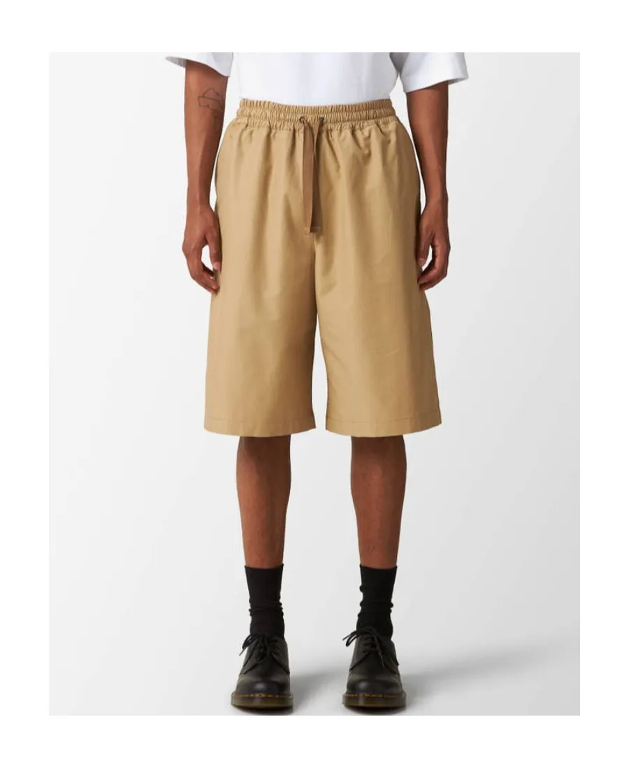 Wide-Leg Drawstring-Waist Shorts