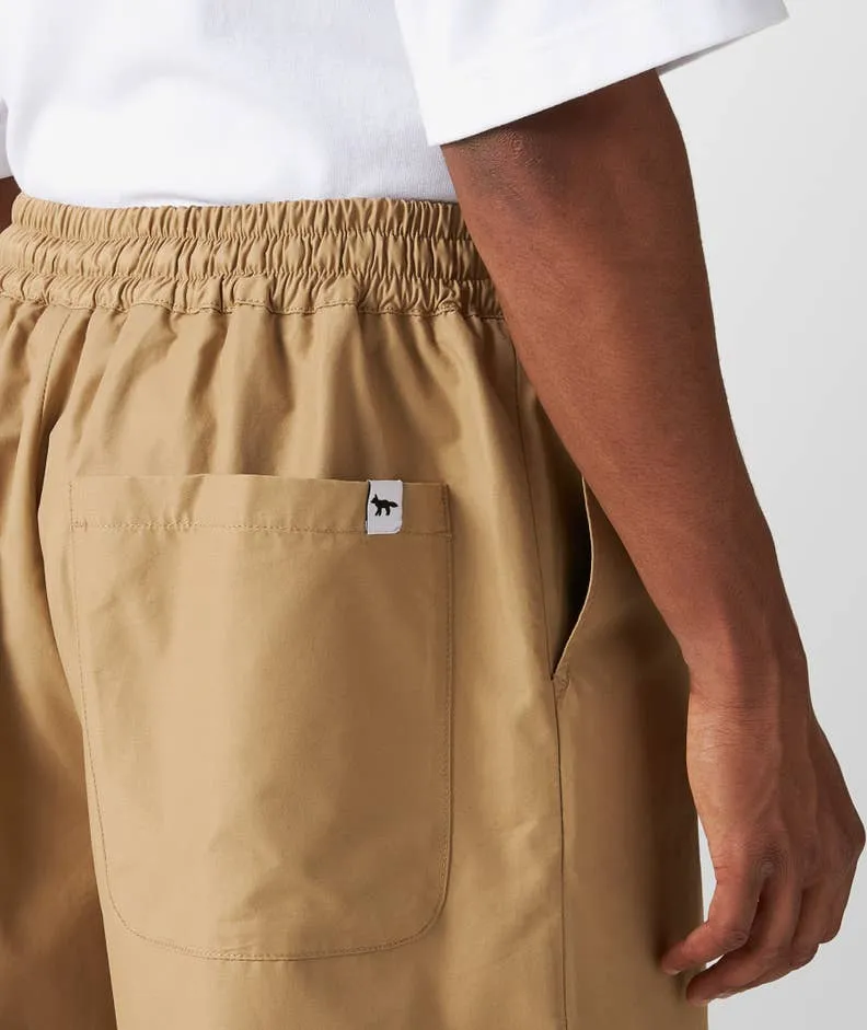 Wide-Leg Drawstring-Waist Shorts