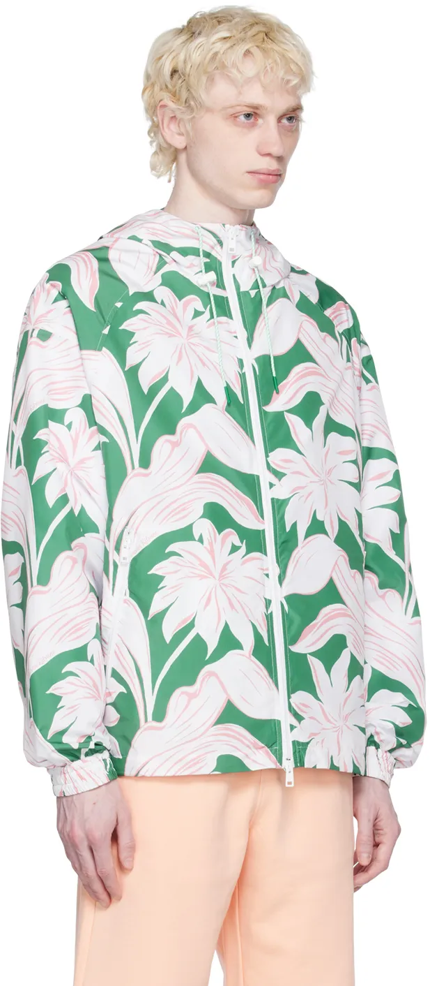 Printed Hooded Casual Jacket