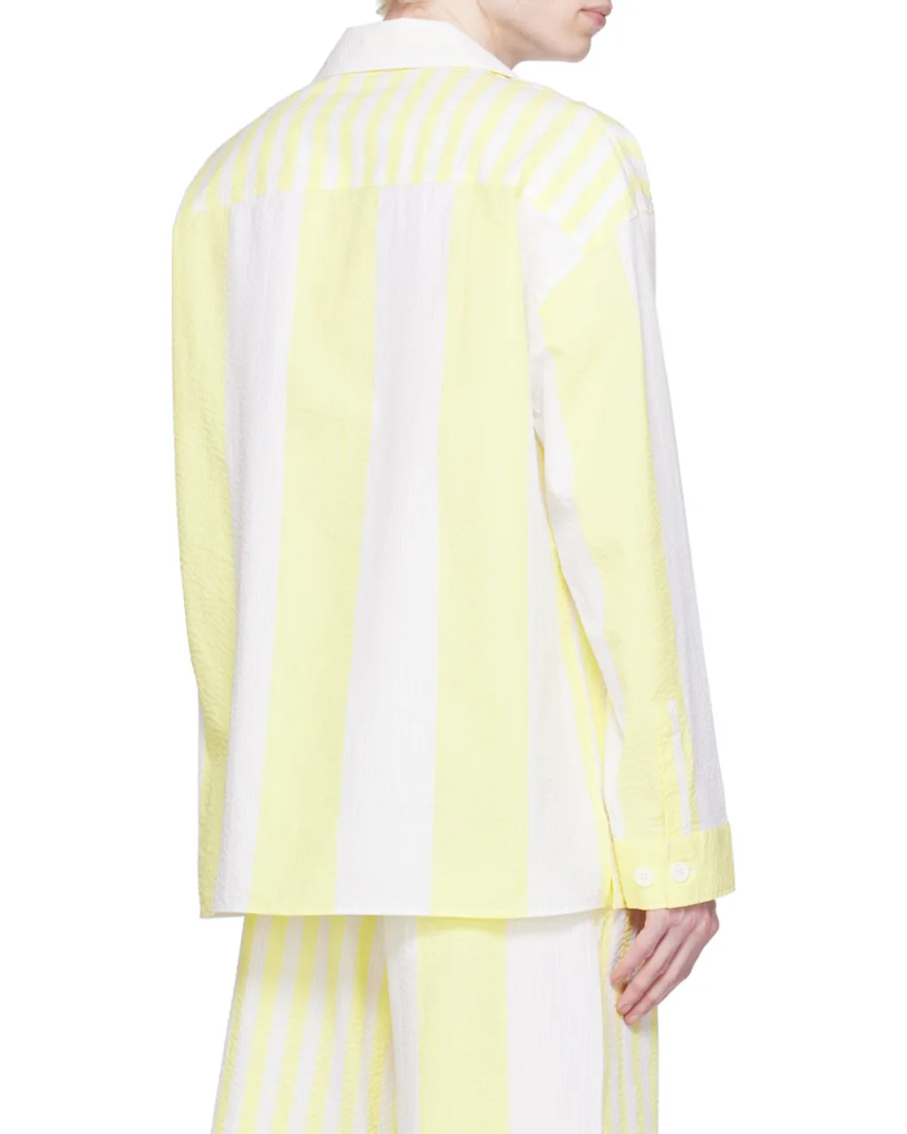 Logo-Print Striped Cotton Shirt
