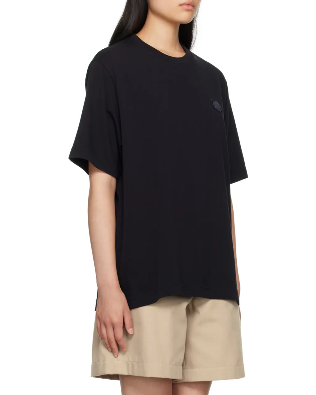 Fox Patch Crewneck T-Shirt