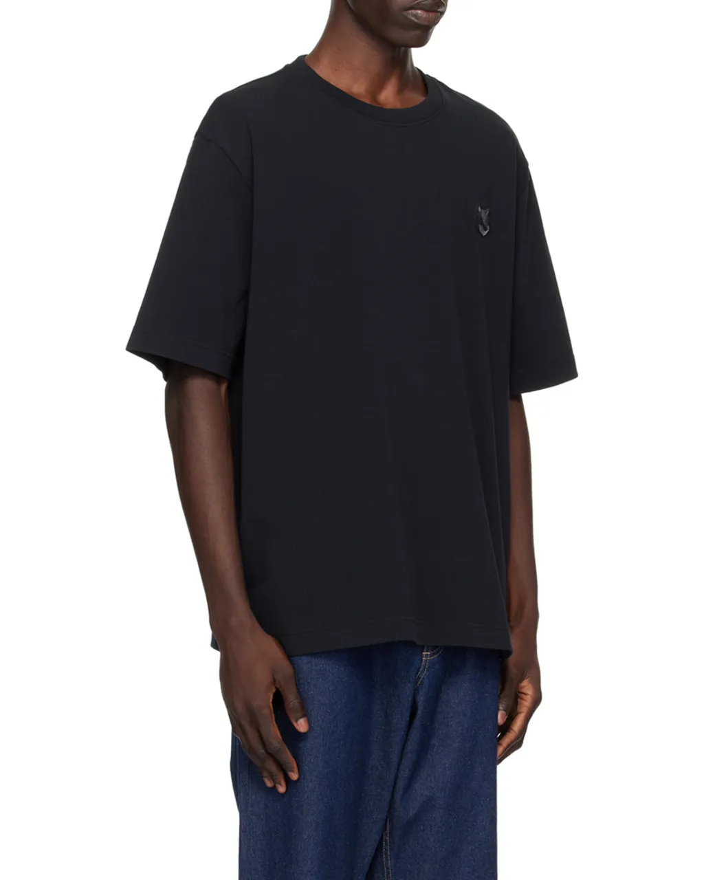 Fox Patch Crewneck T-Shirt