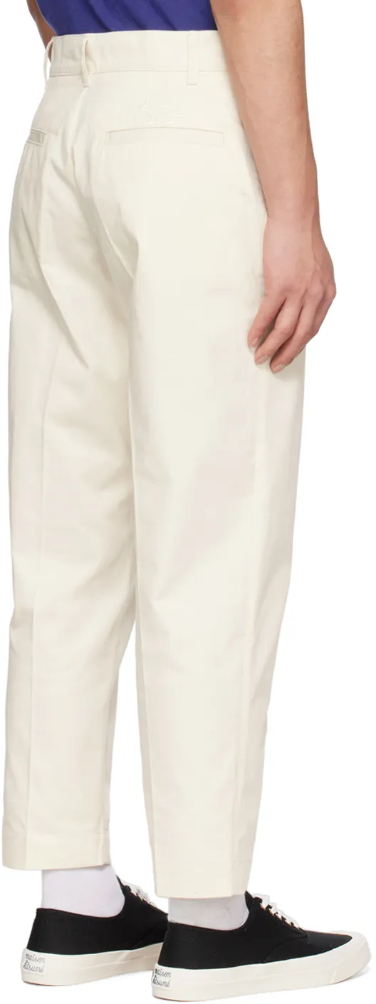 Cropped Cotton Trousers