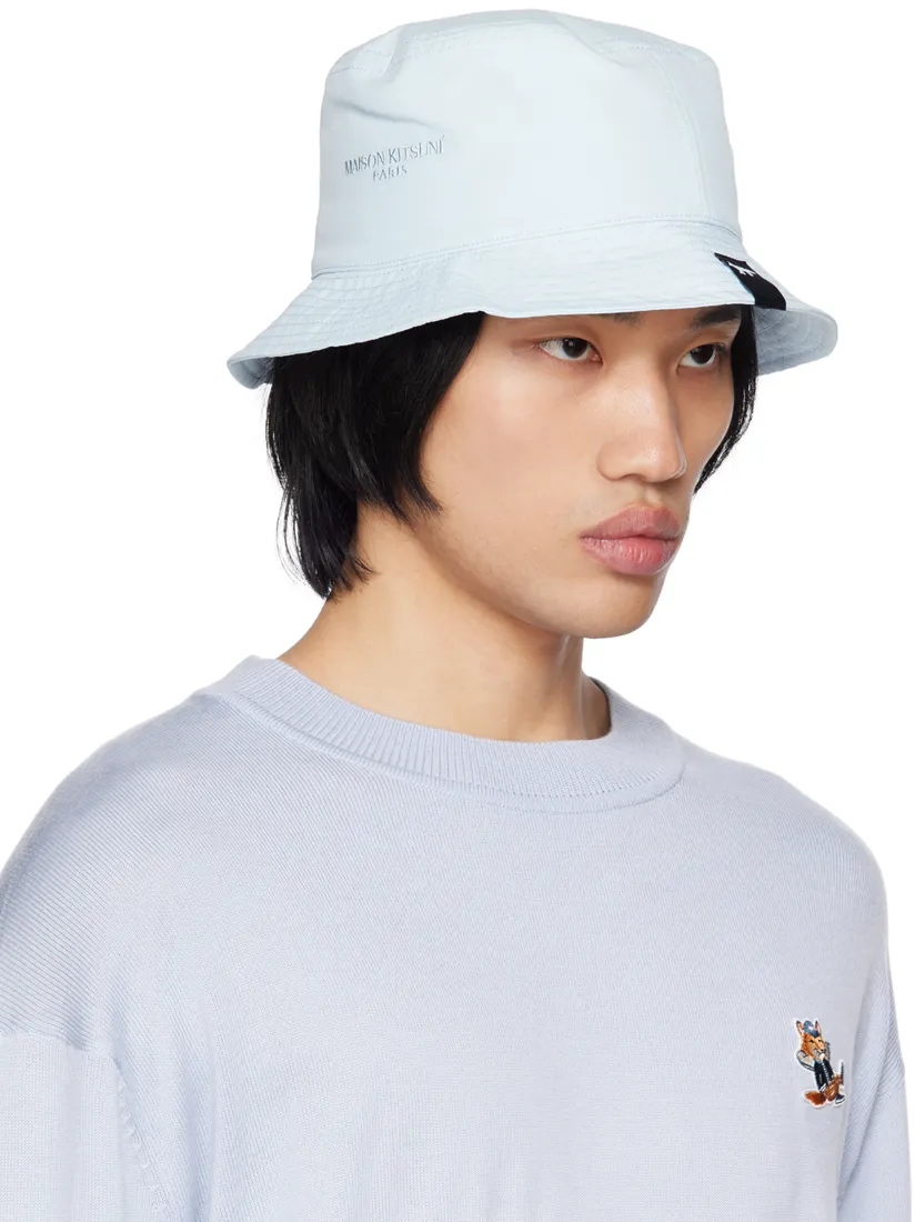Logo Detail Bucket Hat