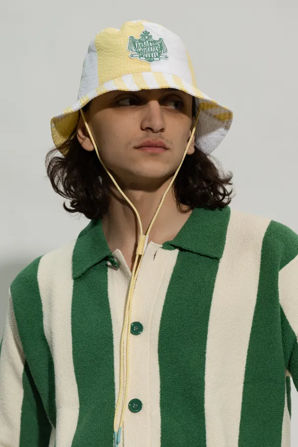 Logo Patch Bucket Hat