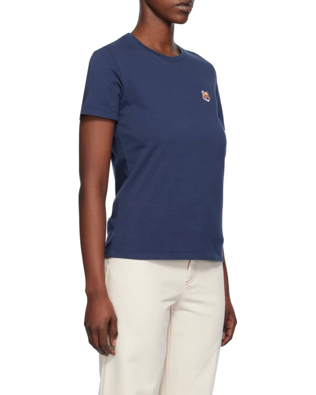 Fox Head Patch Crewneck T-Shirt