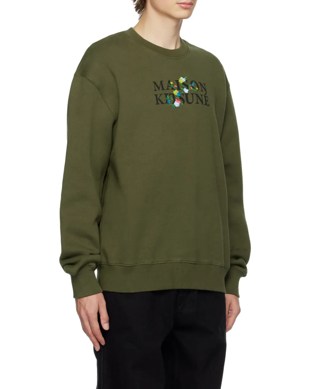 Logo Printed Crewneck Sweatshirt