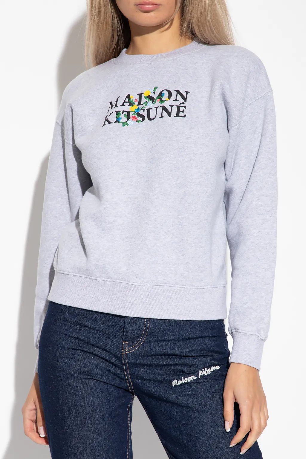 Logo Printed Crewneck Sweatshirt