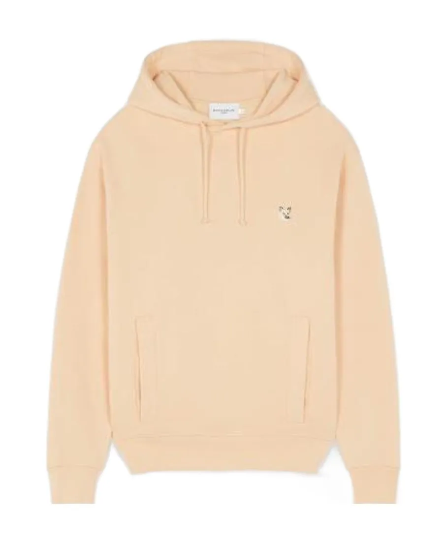 Fox Head Patch Drawstring Hoodie