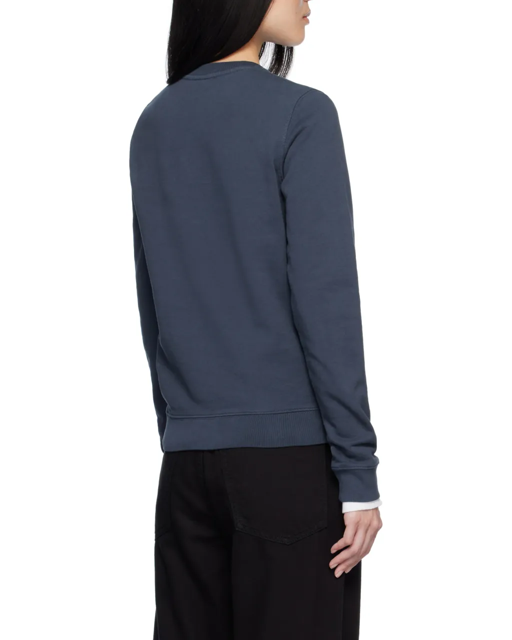 Fox Head Patch Crewneck Sweatshirt