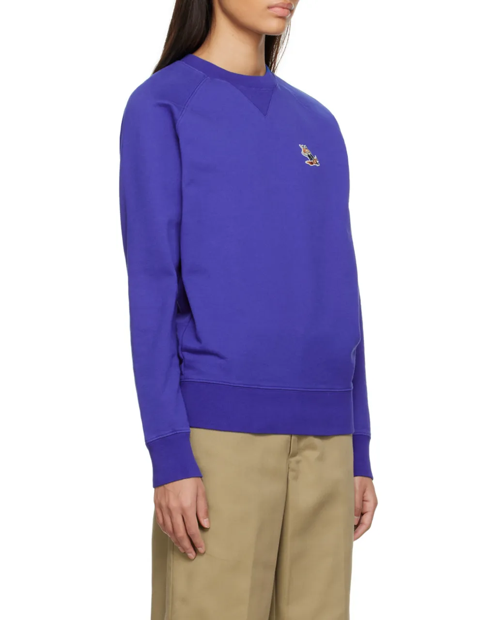 Logo Patch Crewneck Sweatshirt