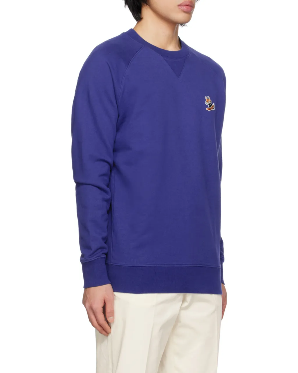 Logo Patch Crewneck Sweatshirt
