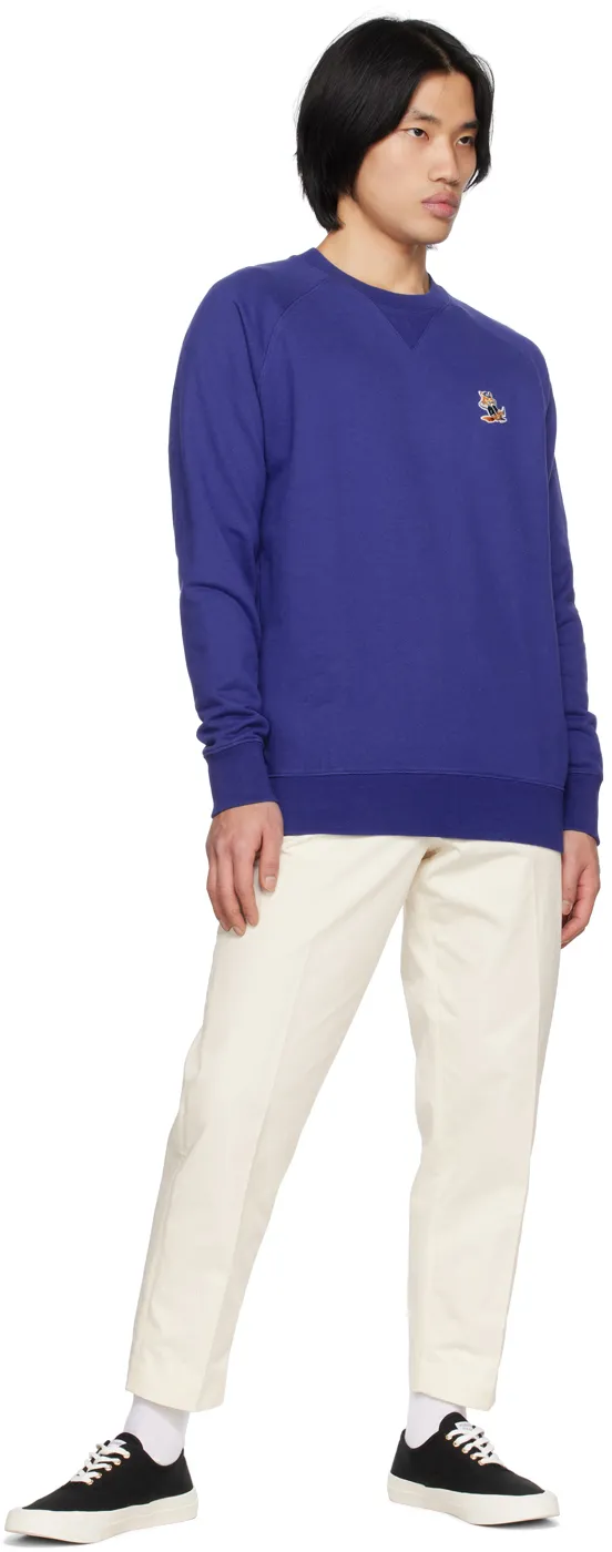 Logo Patch Crewneck Sweatshirt
